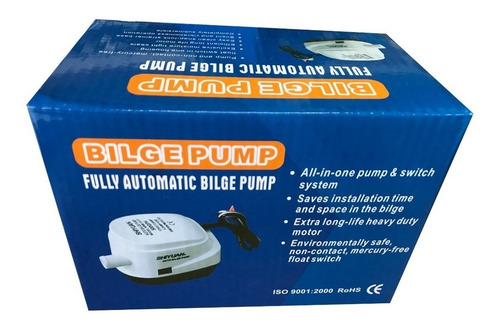 Bomba Achique Automática 750gph - 12v (no Envios)