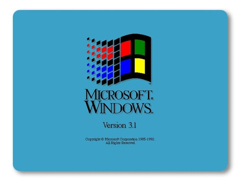 Mouse Pad 23x19 Cod.1268 Geek Windows