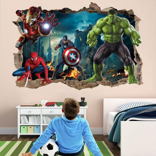 Vinilos Decorativos Avengers-murales-cenefas