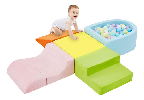 Brinquedos De Escalada Quchi De 5 Peças Para Crianças Pequen