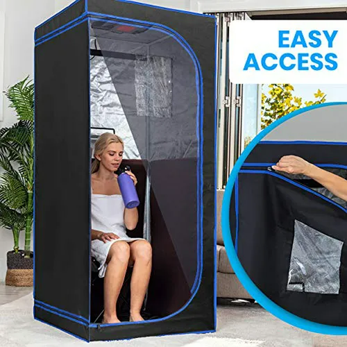 Sauna Portátil Infrarroja Serenelife | Tamaño Completo | Con