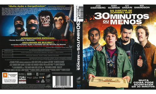 Blu-ray 30 Minutos Ou Menos Usado