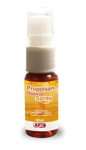 Anc Propolsan Propoleo En Spray Sabor Miel Sin Alcohol 15 Ml