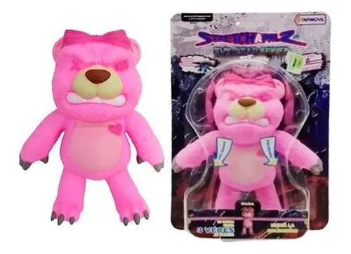 Juguete Muñeco Estirable Stretchapalz Evil Bears Zagan