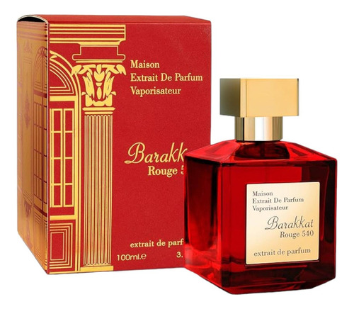 Barakkat Rouge 540 (unisex) Extrait De Parfum 100ml