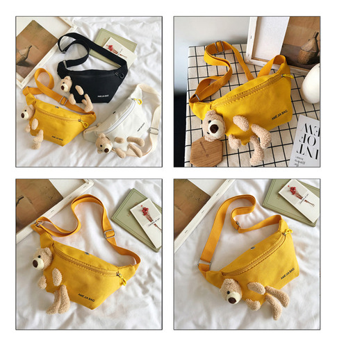 Mochila Para Niños Con Forma De Oso De Peluche Con Dibujos A
