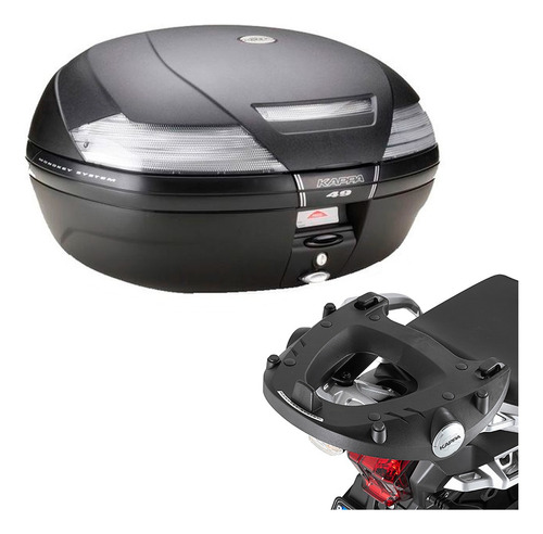 Baul Trasero 47l C/ Soporte Para Triumph Tiger Explorer 1200