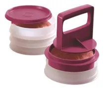 Comprar Tupperware Prensa Y Porta Hamburguesas