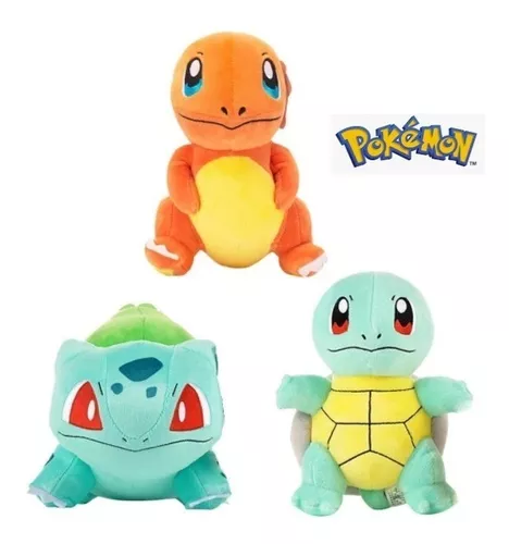 Lote com Seis Brinquedos Pokemon