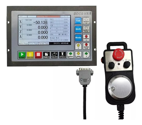 Controladora Cnc 4 Eixos Ddcsv3.1 + Mpg Brinde