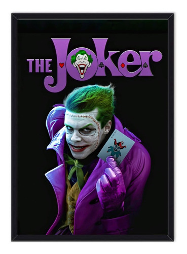 Cuadro Enmarcado - Póster Joker - Gotham