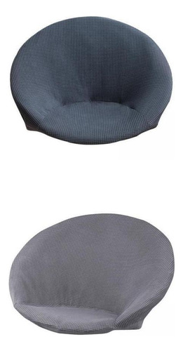 2 Fundas Para Silla De Platillo De Tela Jacquard, Fundas