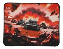 Comprar Mouse Pad gamer GTC PAD-010 de neopreno 27cm x 35cm x 3mm negro\u002Frojo