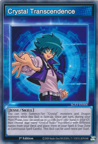 Crystal Transcendence (sgx1-ens06) Yu-gi-oh!