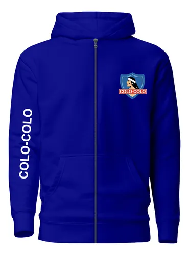 comprar Poleron Con Cierre Colo Colo - Eterno Campeon - Futbol Chileno - Estampaking