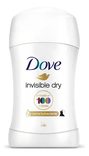 Dove Invisible Dry Antitranspirante En Barra Femenino X 50 G