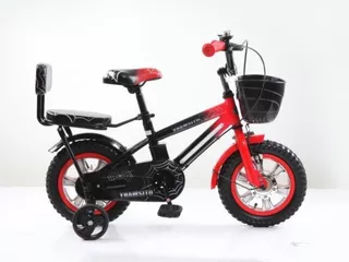 Bicicleta Para Niños De Lujo Aro 12 Con Luces En La Llantas