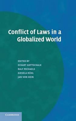 Libro Conflict Of Laws In A Globalized World - Eckart Got...