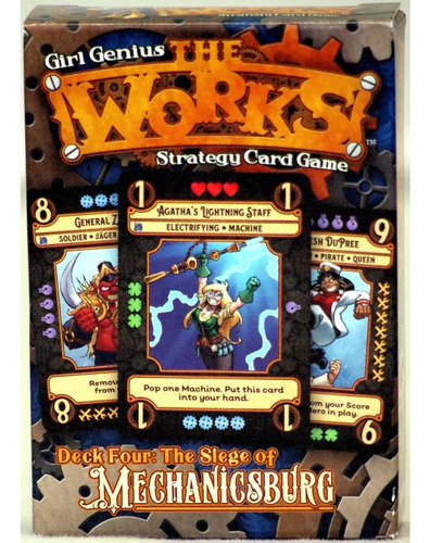 The Works Deck 1-4 De Cheapass Games, Juego De Cartas