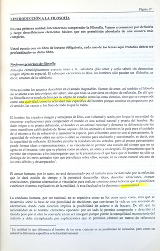 Introduccion A La Filosofia I (modulo Guia) Ucs Abogacia (Usado)