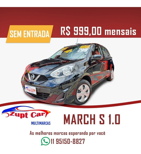 Nissan March Sem Entrada Uber 99 Pop