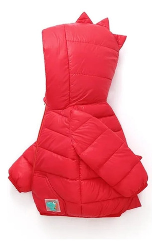 Chamarra Dinosaurio Niños Invierno Calentit Unisex Bebe Frio