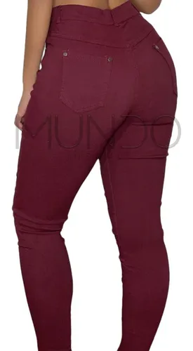Pantal n Leggins El stico Con Micropolar De Mujer colores