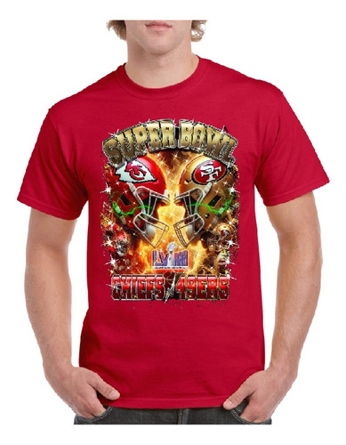 Playera - Super Bowl - Kansas San Francisco - Las Vegas 58