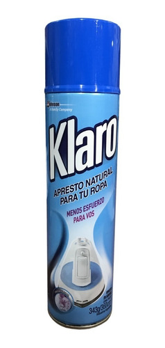 Klaro Aerosol Apresto Textil X 400 Cc.