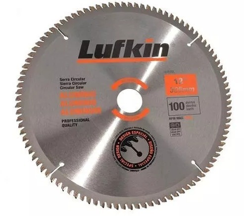 Serra Circular 305mm Lufkin 100 D Para Corte Aluminio