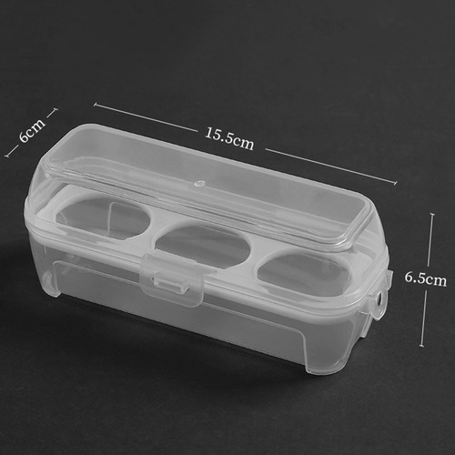 Paquete De 2-6 Cajas De Almacenamiento Para Huevos,