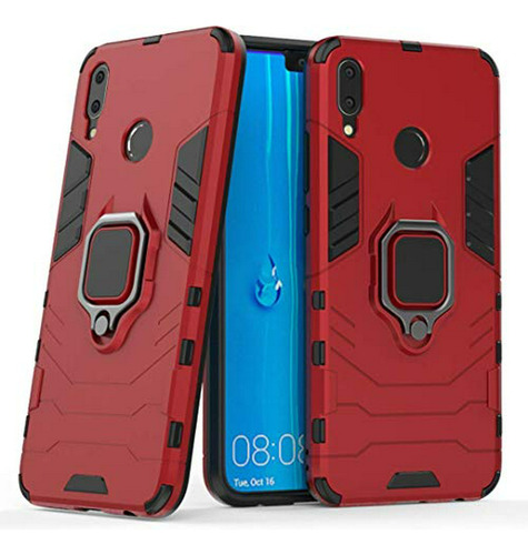 Funda Huawei Y9 (2019) Con Anillo Y Soporte Magnético