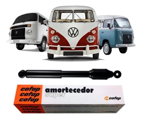 Amortecedor Direção Kombi Todos Modelos 1959 A 2014