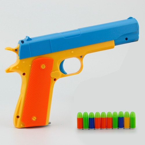 Pistola Corta Niños Bala Pistola Juguete Francotirador