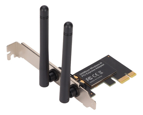 Tarjeta Wifi Para Pc Con Tecnología Pcie 11n  2 Antenas De G