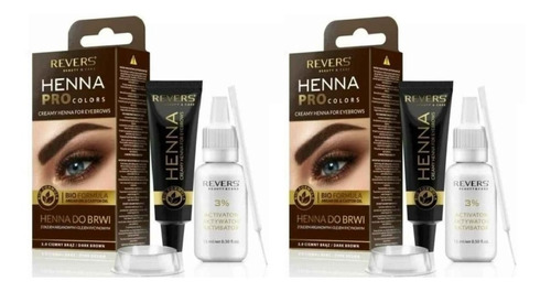 2 - Henna Tintura Para Cejas - mL a $642