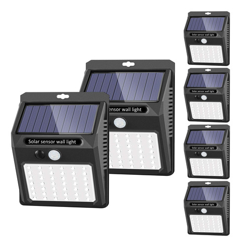 Luces Solares Exteriores 42 Leds/3 Modos Sensor Movimiento I