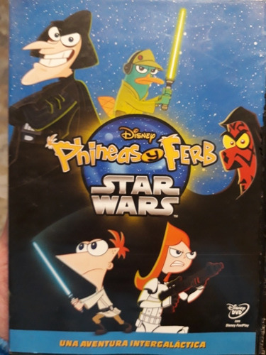 Phineas Y Ferb Star Wars Dvd Original Solo Envios