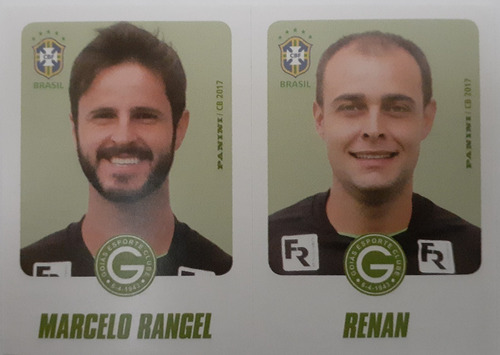 Figurinha Brasileirão 2017 - Nº 430 - Marcelo Rangel / Renan