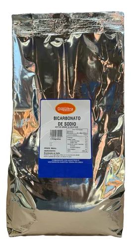 comprar Bicarbonato De Sodio Grado Alimenticio 5 Kg Alta Calidad