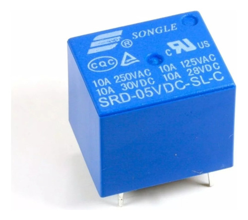 Relé, Relay O Relevador 5v Srd-05vdc-sl 5 Voltios 5 Vdc