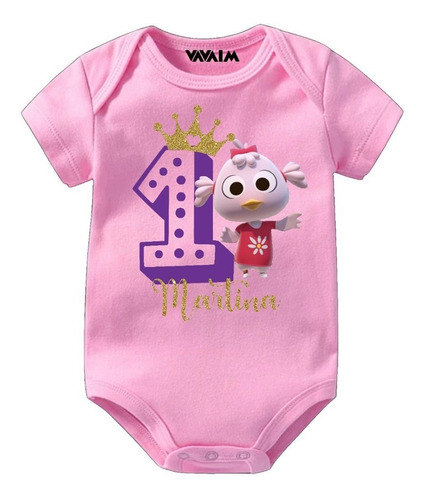 Body (pilucho) Bebé Papita Lulu Personalizado Mc