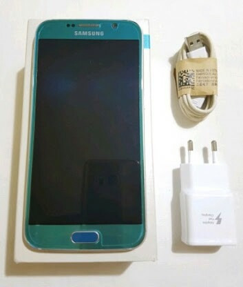 Original Samsung S6 Turquesa Azul 32gb Libre Android