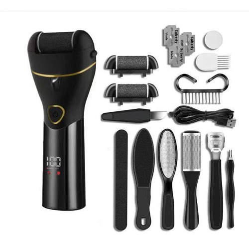 Kit Remover Calos Recarregável 2 Velocidades Bene