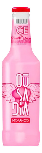 Bebida Alcoólica Ousadia Ice Morango - 275ml 6 Unidades