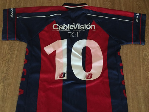 Camiseta San Lorenzo New Balance 1998 - Pipo Gorosito #10