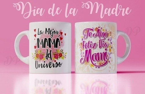 Plantillas Sublimacion Dia De La Madre - Mama - Tazon Taza