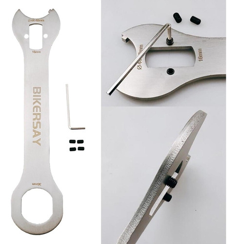 Llave Universal Para Bicicleta 36 Mm 16 Mm Acero Llave