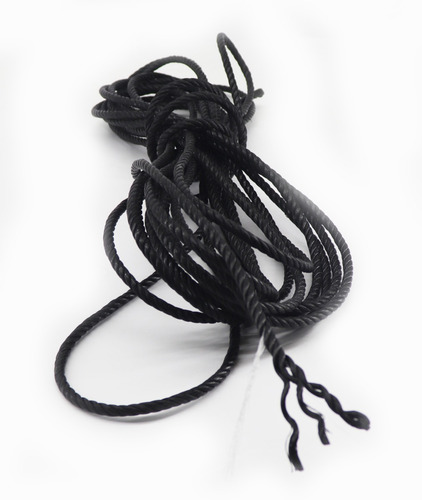 Lazo Soga Malla Sombra Uso Agricola Prot. Uv Negro 1 Kg 8 Mm