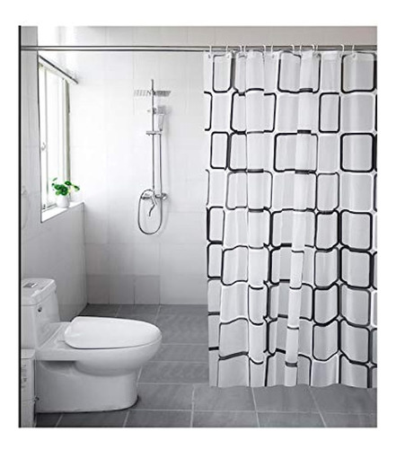 Cortinas De Baño Cortina De Ducha Con Ganchos